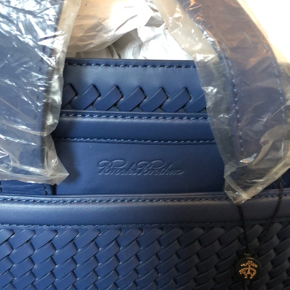 BRAND NEW Brooks Brothers woven handbag - Picture 4 of 8